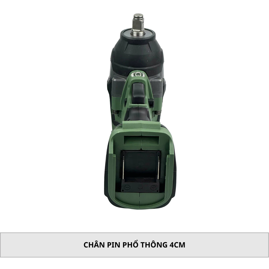 Thân máy siết bulong dùng pin lực siết khủng 900NM - Động cơ không chổi than siêu khỏe