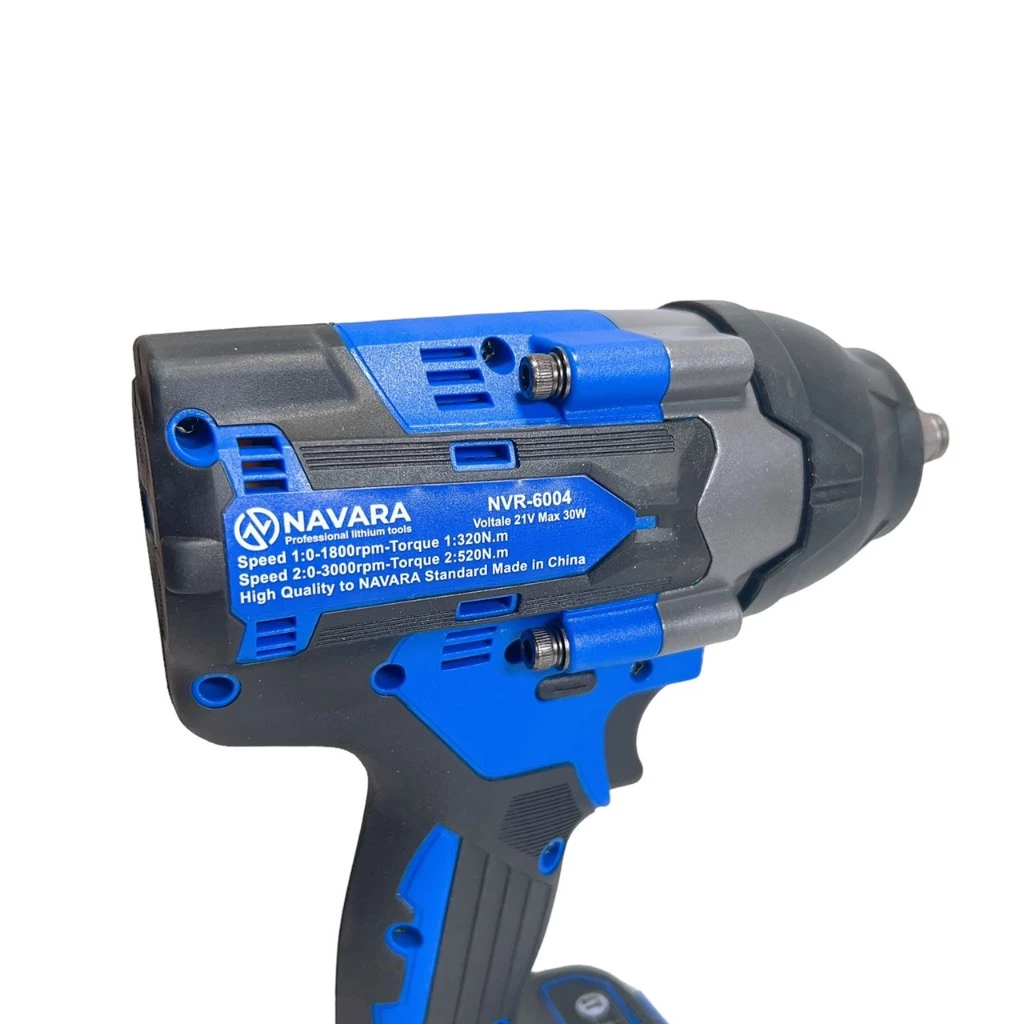 Thân máy siết bulong pin NAVARA 6004 Lực siết 520Nm, nguyên nhân Không chổi than nhẫn nhịn và mạnh mẽ
