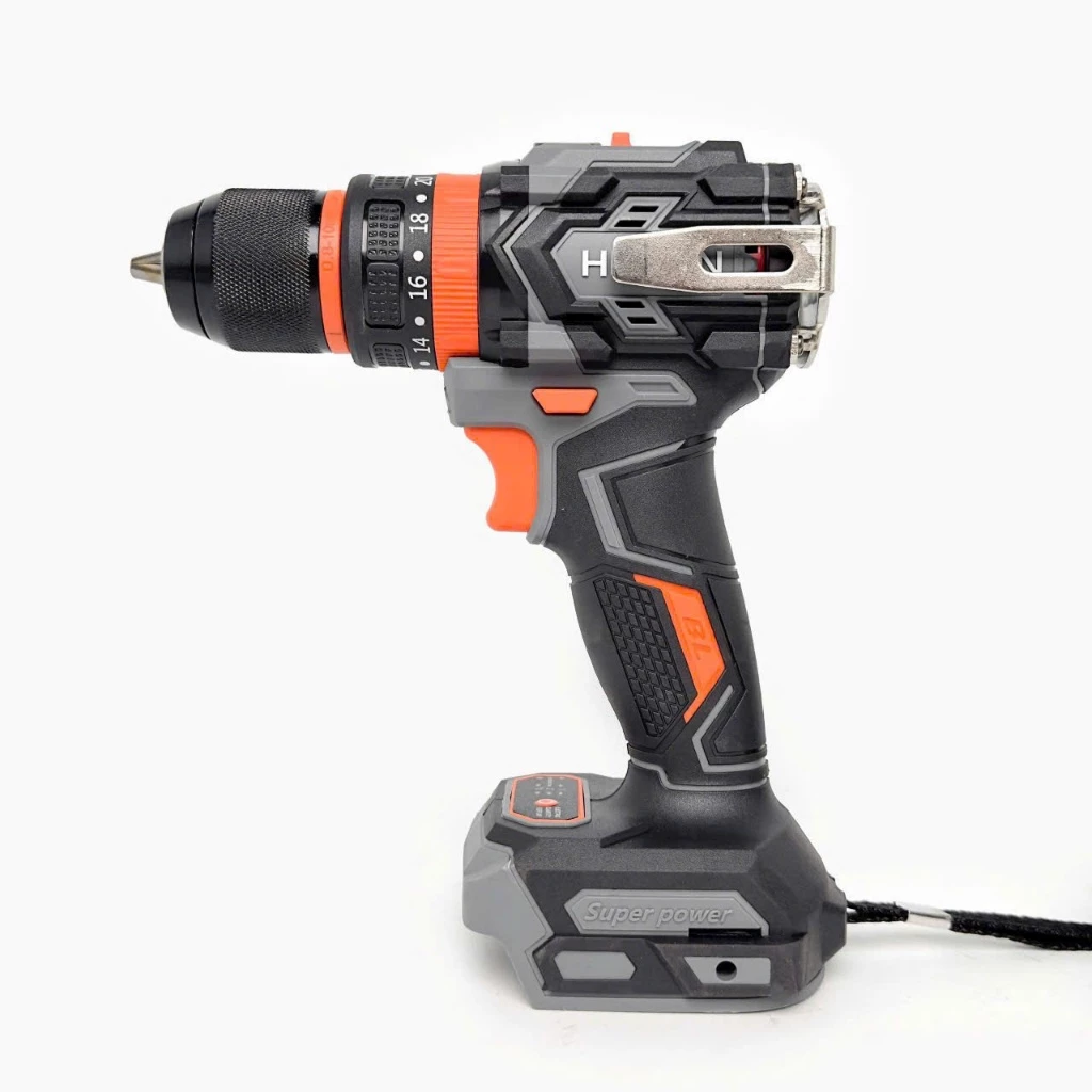 thân Máy Khoan Pin 10mm Hukan G1 - D55 3 Chức Năng Không Chổi Than Đầu Kẹp 10mm Bảo Hành 6 Tháng