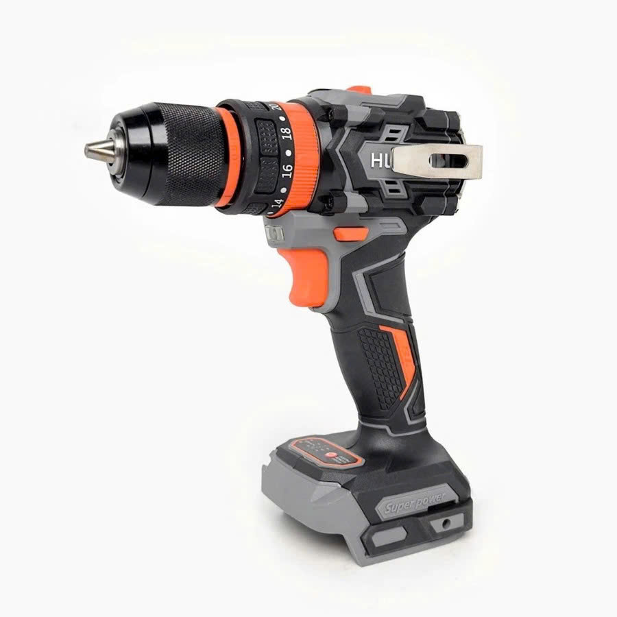 thân Máy Khoan Pin 10mm Hukan G1 - D55 3 Chức Năng Không Chổi Than Đầu Kẹp 10mm Bảo Hành 6 Tháng