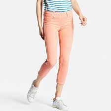 Quần Vải Nữ Legging-M-21 Light Orange