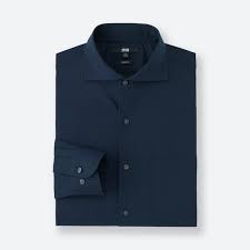 Áo Sơ mi Nam dài tay-402448-69Navy-M