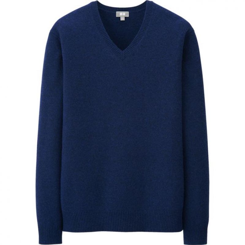 Áo Len Nữ Cashmere-173615-67 Blue-m