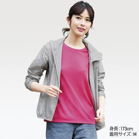 Áo gió nữ-404197-02 Light Gray-XL