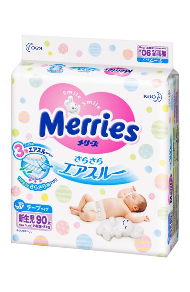 Bỉm Merries dán New Born 90+6