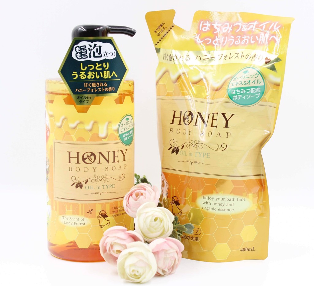 Sữa tắm Honey dưỡng ẩm, làm mịn dạng gel