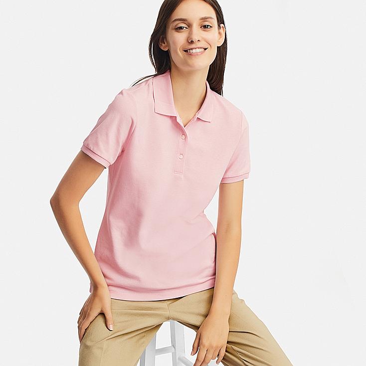 Áo Phông Nữ Polo-413697-S-10 Pink