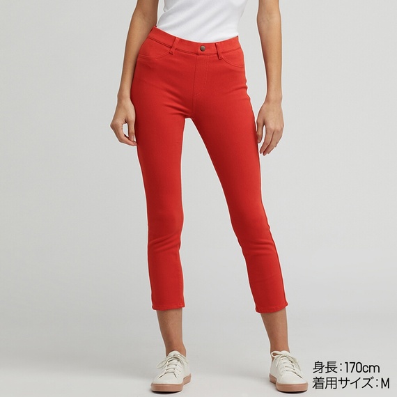 Quần Legging Nữ Ngắn-413120-27 Orange-M