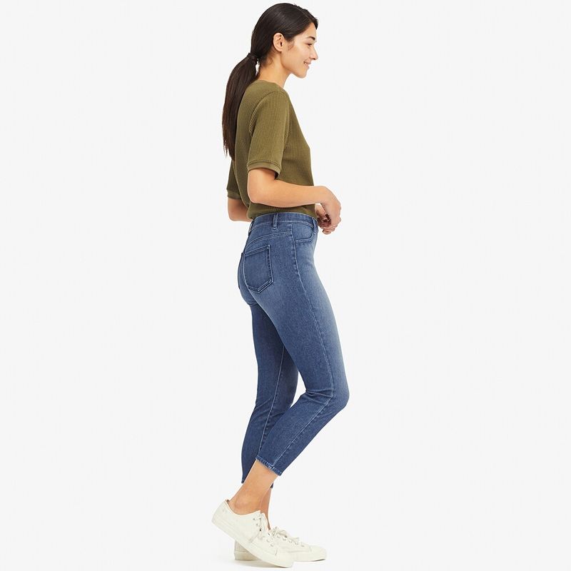 Quần Legging Jean Nữ-415219-65 Blue-M