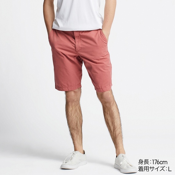 Quần Short Nam Khaki-413175-23 Orange-L