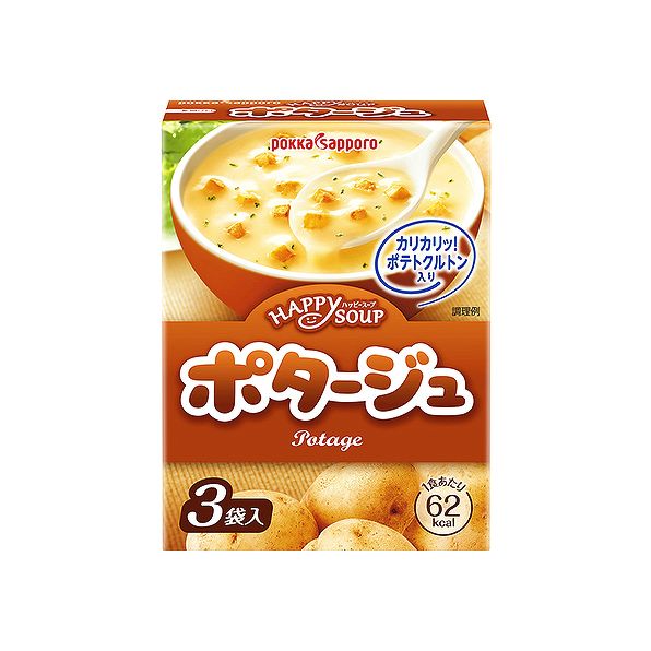 Soup Khoai Tây Pokka Sapporo 3 gói x 13,8g