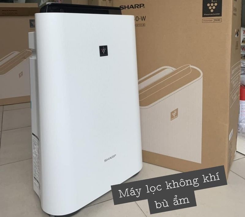 Máy Lọc Không Khí Bù ẩm Sharp KC H50W