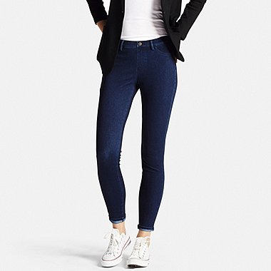 Quần Vải Nữ Legging-167257-XS-69 Navy