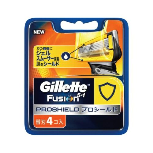 Bộ lưỡi dao cạo Gillette Fusion hộp 4 lưỡi