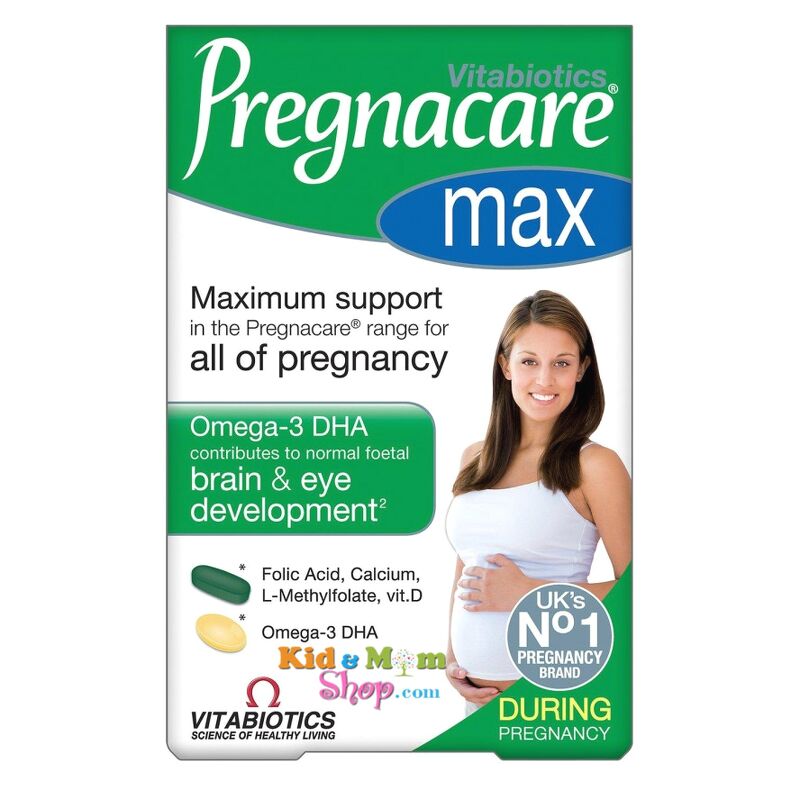 Vitamin Tổng Hợp Cho Bà Bầu Pregnacare Max Hộp 84 Viên - Anh