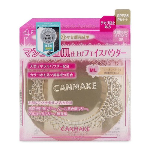 Phấn Phủ Canmake Marshmallow Finish Powder ML- Màu Sáng Trắng