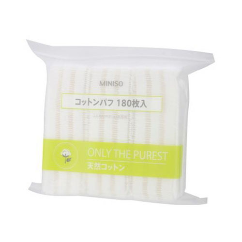 Bông Tẩy Trang Miniso Only The Purest 180 Miếng