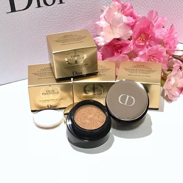 Phấn Nước Dior Prestige Le Cushion Teint De Rose Tone 01 (4g)-Pháp