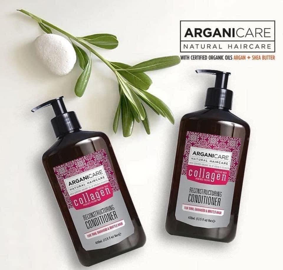 Gội Xả Collagen Argani Care (Anh) 400ml x 2