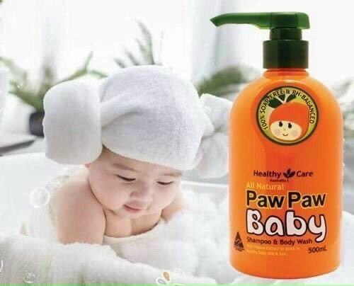 Sữa Tắm Paw Paw Cho bé chiết suát Đu Đủ Úc 500ml