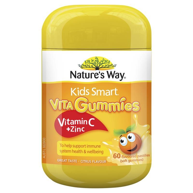 Kẹo Gummy Vitamin Nature's Way Kẽm Mutil 50viên (úc)