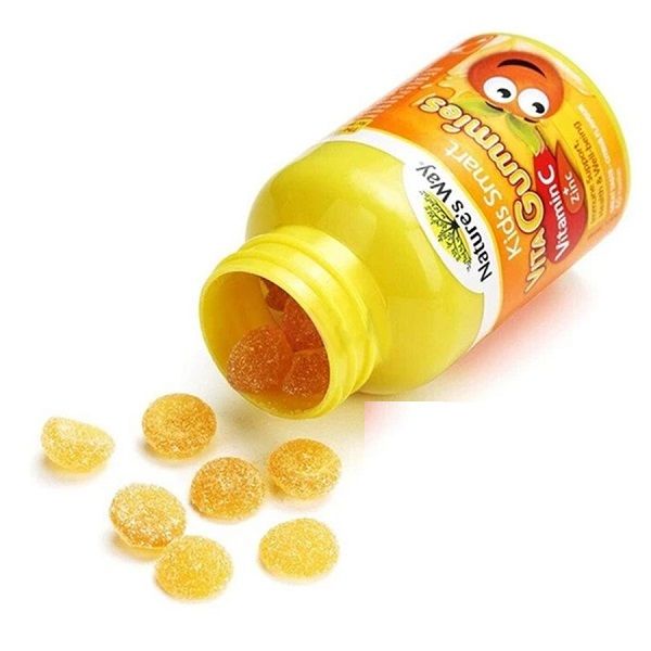 Kẹo Gummy Vitamin Nature's Way Kẽm Mutil 50viên (úc)