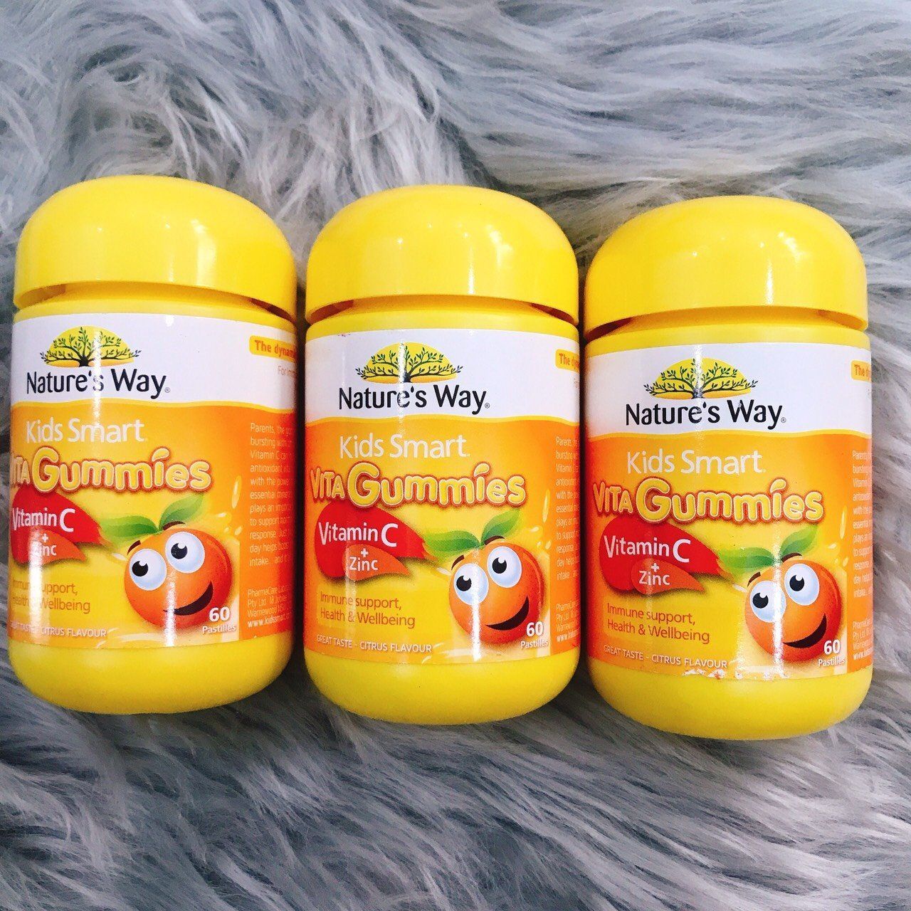 Kẹo Gummy Vitamin Nature's Way Kẽm Mutil 50viên (úc)