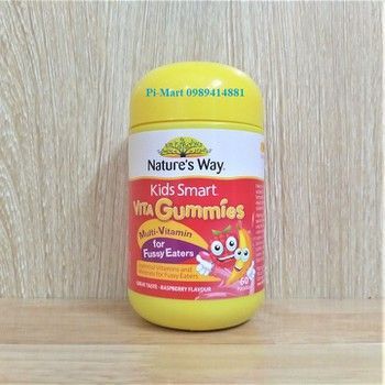 Kẹo Gummy Vitamin Nature's Way Cho Bé Biếng Ăn 60v (Úc)