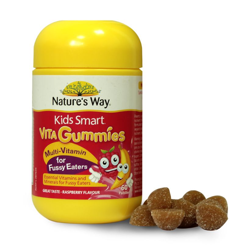 Kẹo Gummy Vitamin Nature's Way Cho Bé Biếng Ăn 60v (Úc)