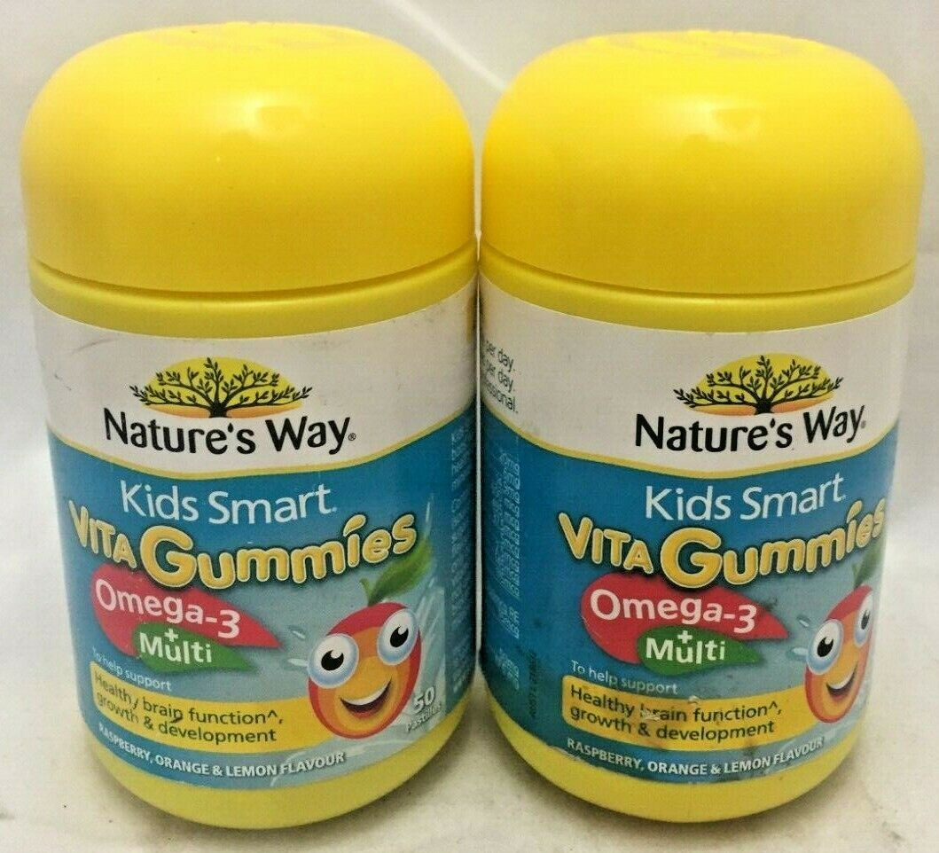 Kẹo Gummy Vitamin Nature's Way Omega 3 50v (Úc)