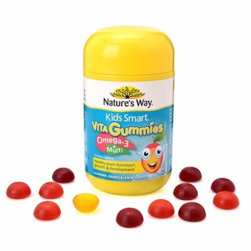 Kẹo Gummy Vitamin Nature's Way Omega 3 50v (Úc)