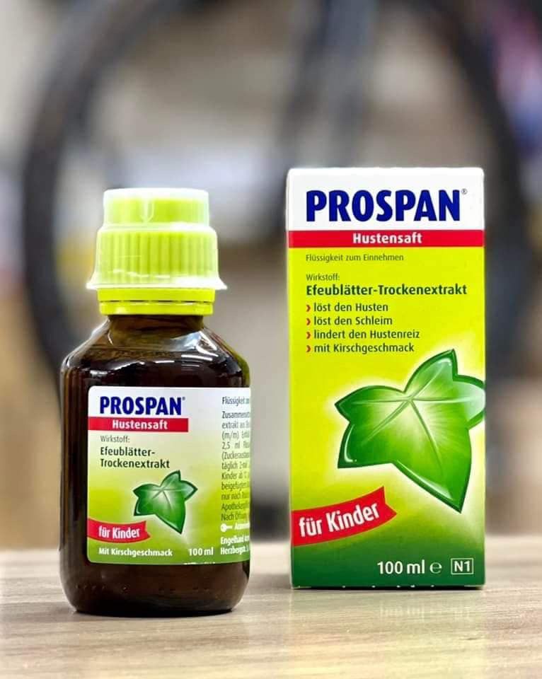 Siro ho prospan đức 100ml