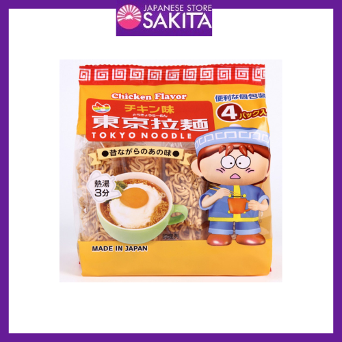 Mỳ Trẻ Em Ăn Liền Tokyo Noodle vị Trứng 120g