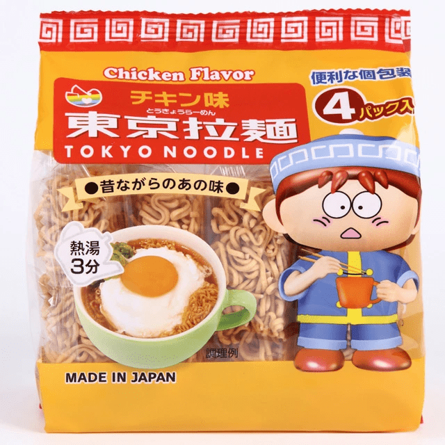 Mỳ Trẻ Em Ăn Liền Tokyo Noodle vị Trứng 120g