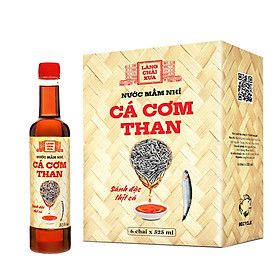 Nước Mắm Cá Cơm Than Đặc Sản Bình Định 525ml