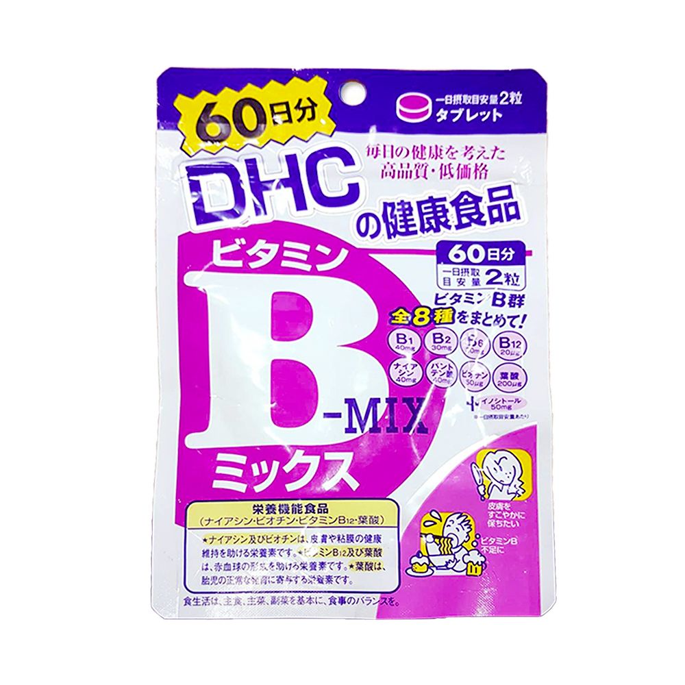 Viên Uống DHC Bổ Sung Vitamin B (60 ngày)