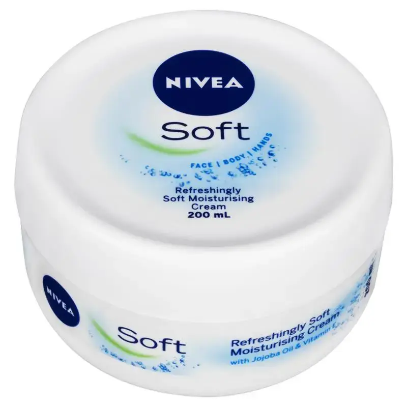 Kem Nẻ, Kem Dưỡng Ẩm Nivea Soft 200ml ( Đức)