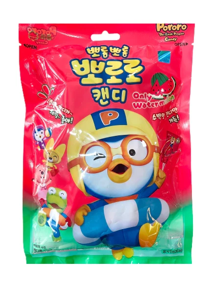 Kẹo mút Pororo Hàn Quốc 132g - Vị Dưa Hấu