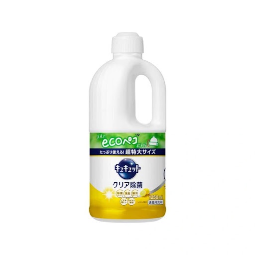 Nước rửa bát Kao đậm đặc 1250ml_Chanh