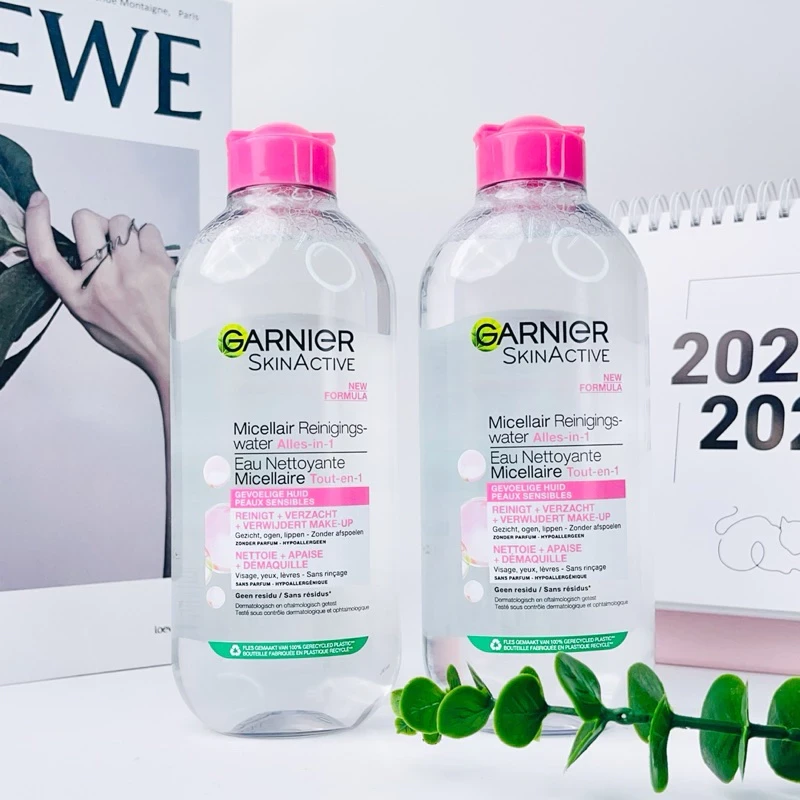 Nước Tẩy Trang Garnier Hồng Fullsize 400ml