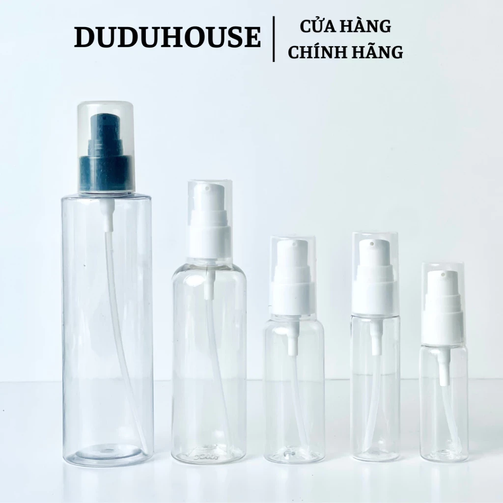 Chai Nhựa Nắp Ấn 30ml