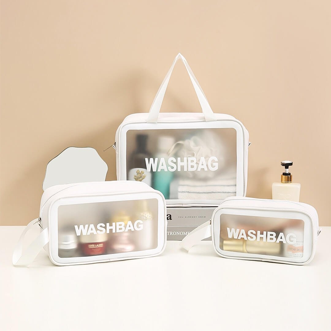 Túi Đựng Mỹ Phẩm Washbag Trắng