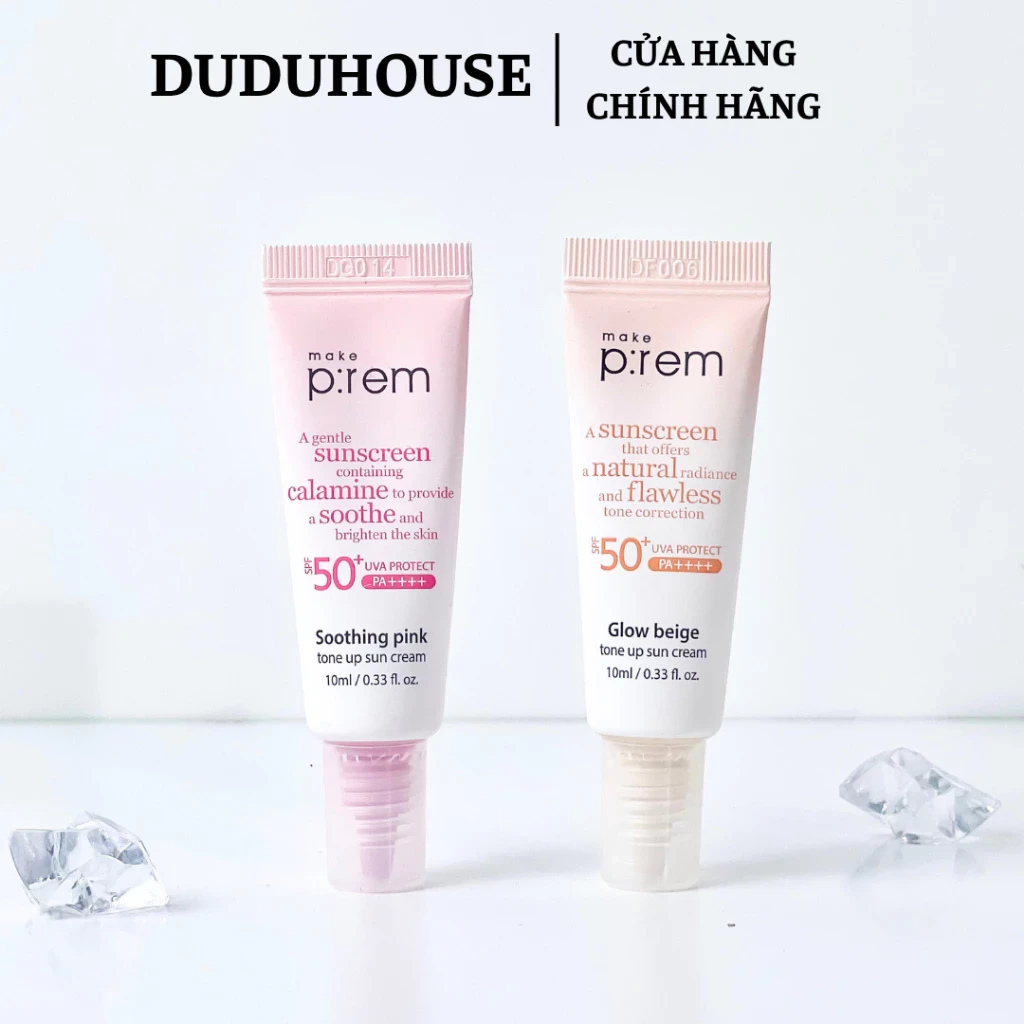 Kem Chống Nắng Make P:rem Cam Minisize 10ml