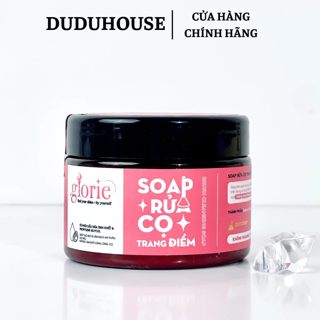 Sáp Rửa Cọ Glorie Fullsize 130g