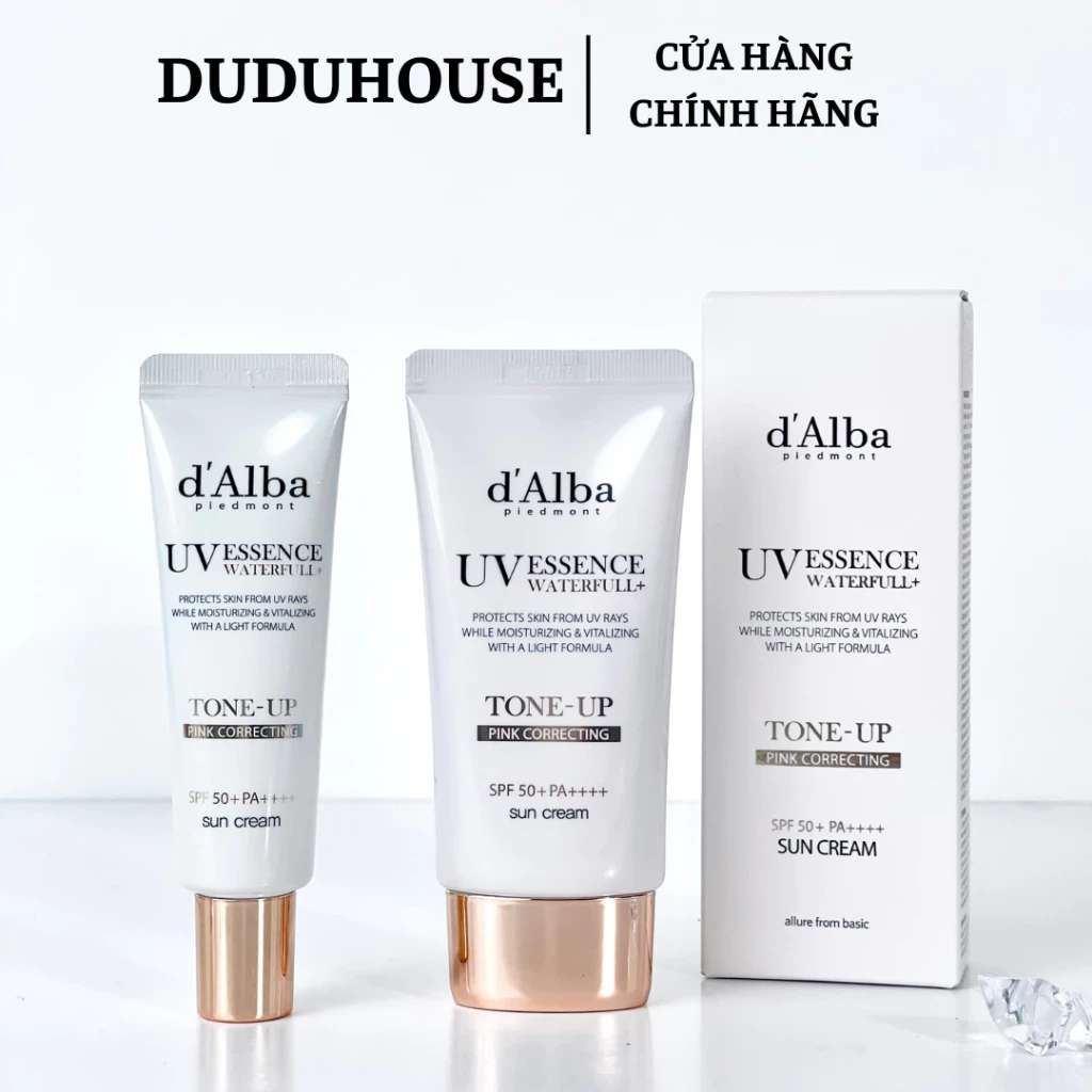 Kem Chống Nắng D'alba Hồng Minisize 20ml Nobox