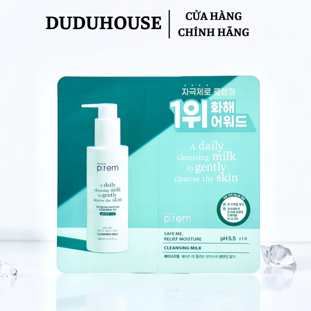 Sample Sữa Tẩy Trang Make P:rem