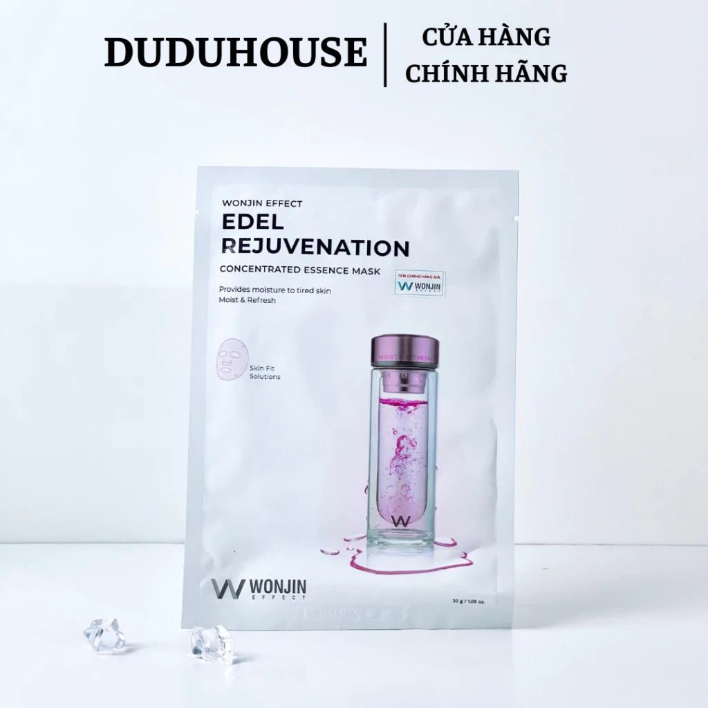 Mặt Nạ Giấy Wonjin EDEL Rejuvenation Hồng