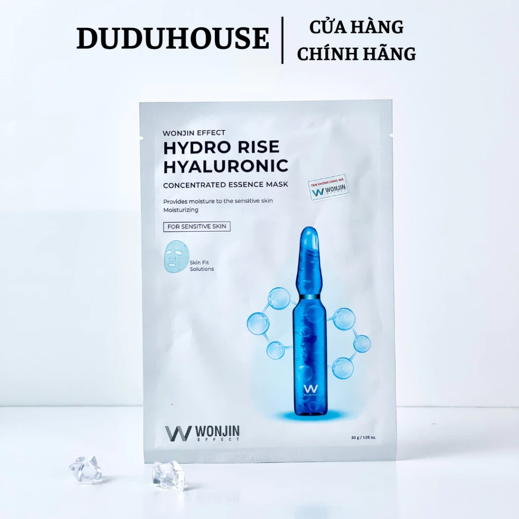 Mặt Nạ Giấy Wonjin Hydro Rise Xanh Dương