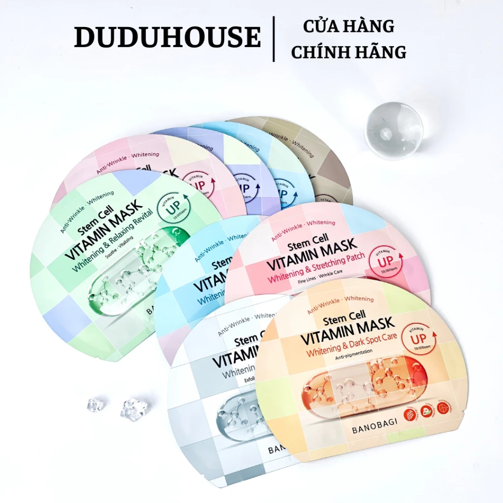 Mặt Nạ Giấy Banobagi Stem Collagen Aqua