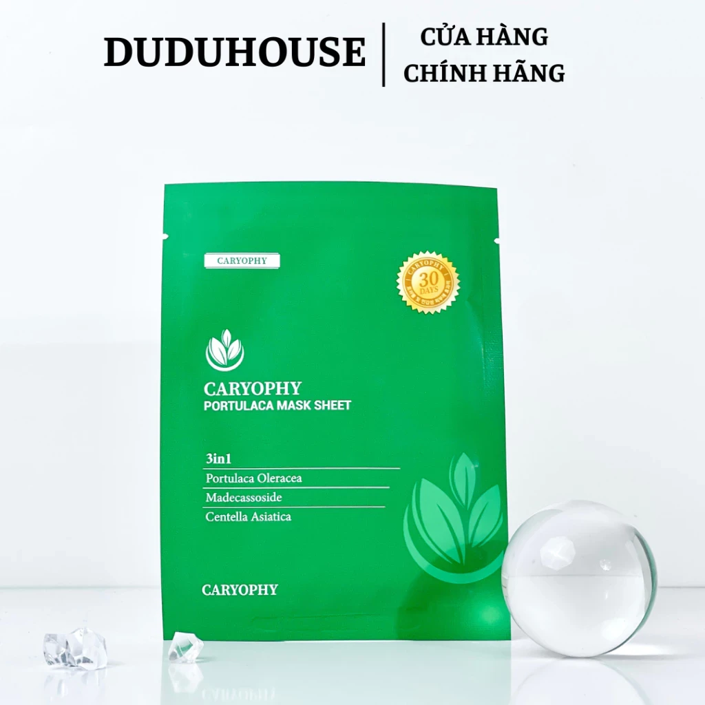 Mặt Nạ Giấy Caryophy Portulaca Mask Sheet 3in1
